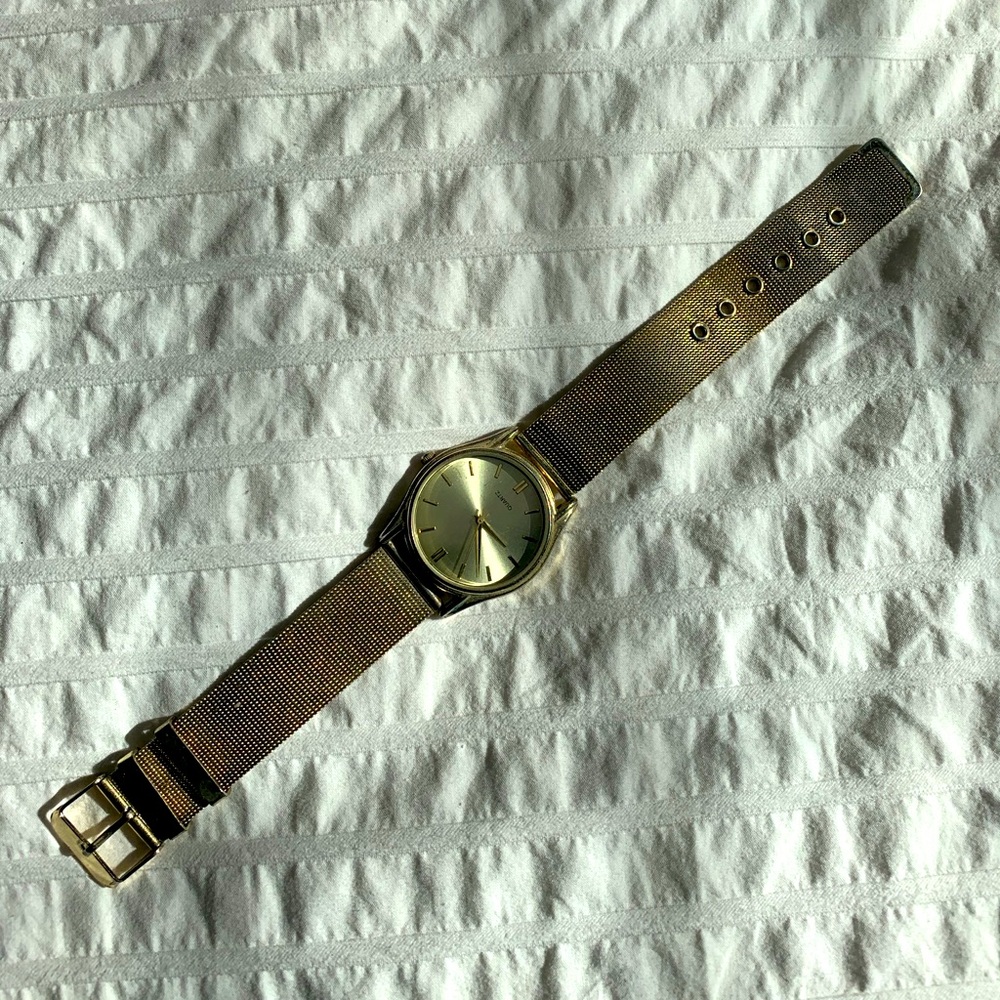Gold watch